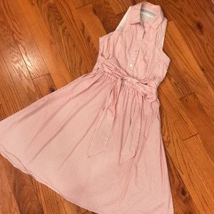 Zara basics striped dress S
